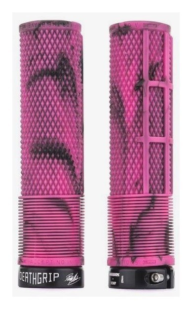 Гріпси DMR Brendog DeathGrip Thick (A20) Flangeless [Marble Pink], укр, укр
