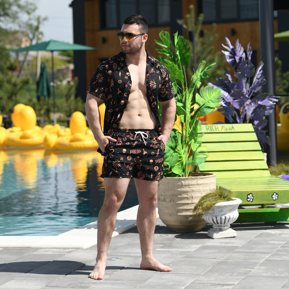 Плавательные шорты мужские Pobedov Pool day Totem