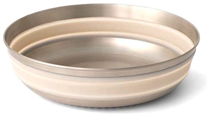 Миска складная Sea to Summit Detour Stainless Steel Collapsible Bowl, Moonstruck Grey, M