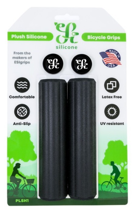 Грипсы ESI Plush Silicone (black)