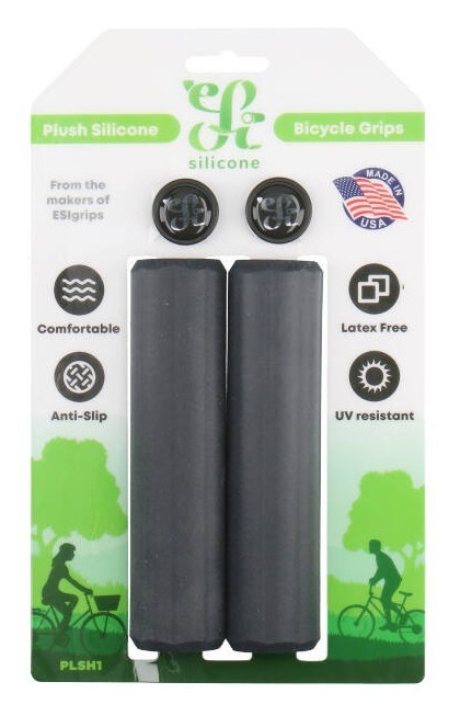 Грипсы ESI Plush Silicone (black)