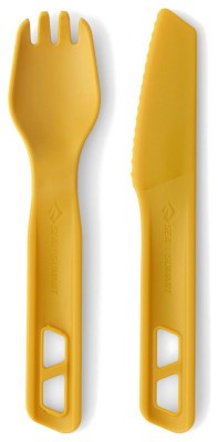 Набор столовых приборов Sea to Summit Passage Cutlery Set, 2 Piece, Arrowwood Yellow