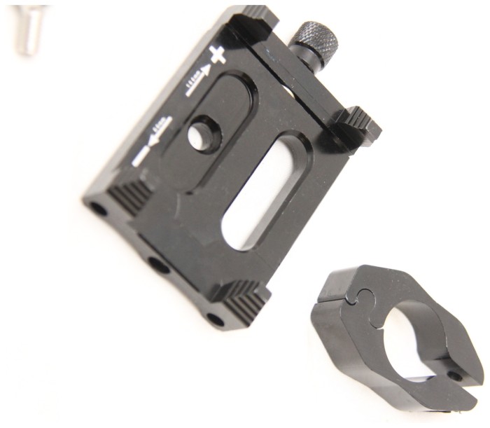 Держатель телефона на руль ROU металлический, черный, черный