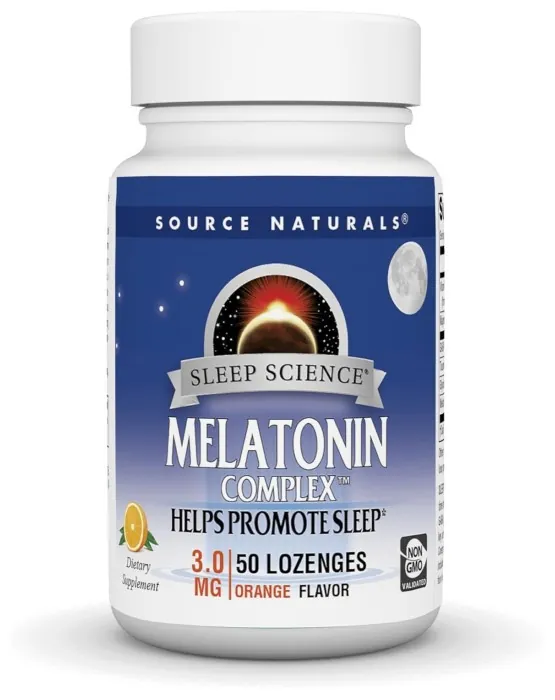 Sleep Science® Melatonin Complex™ 3 mg - 50 лет Оранже
