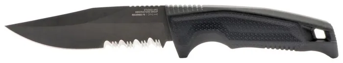 Ніж SOG Recondo FX, Black/Partially Serrated