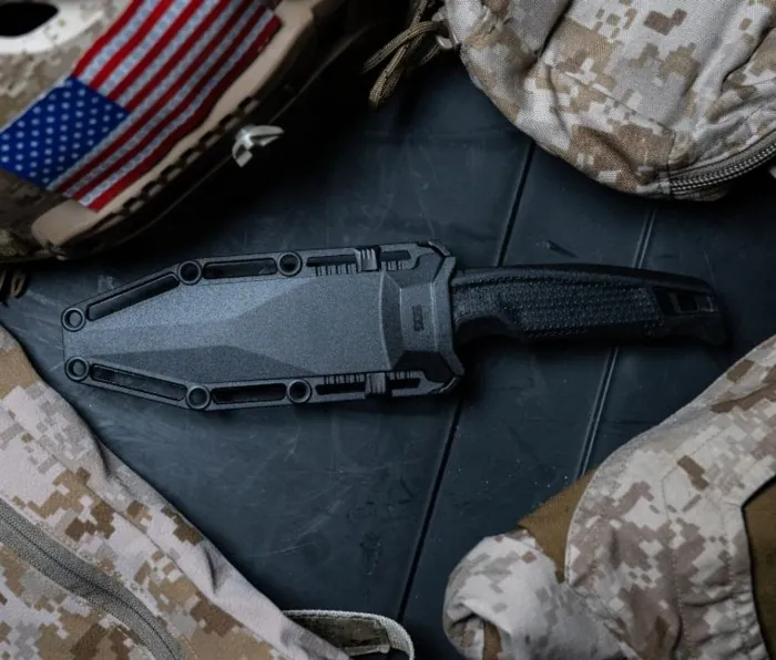 Ніж SOG Recondo FX, Black/Partially Serrated