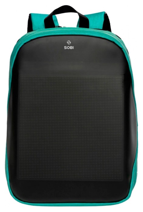 Рюкзак Sobi Pixel Neo SB9704 Mint с LED экраном
