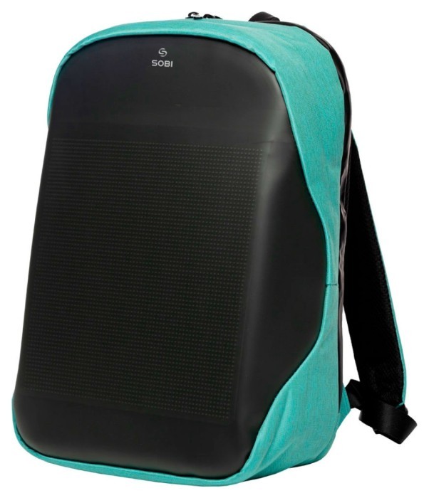Рюкзак Sobi Pixel Neo SB9704 Mint із LED екраном, укр, укр