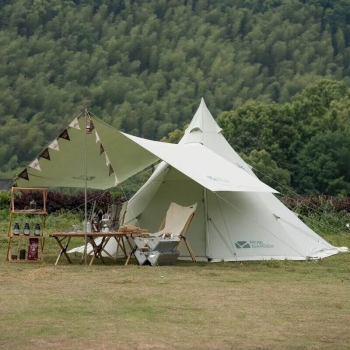 Намет-шатро Mobi Garden ERA Camp 230 NX20561037 ivory