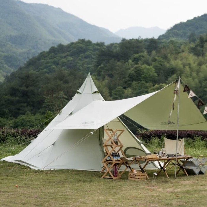 Намет-шатро Mobi Garden ERA Camp 230 NX20561037 ivory