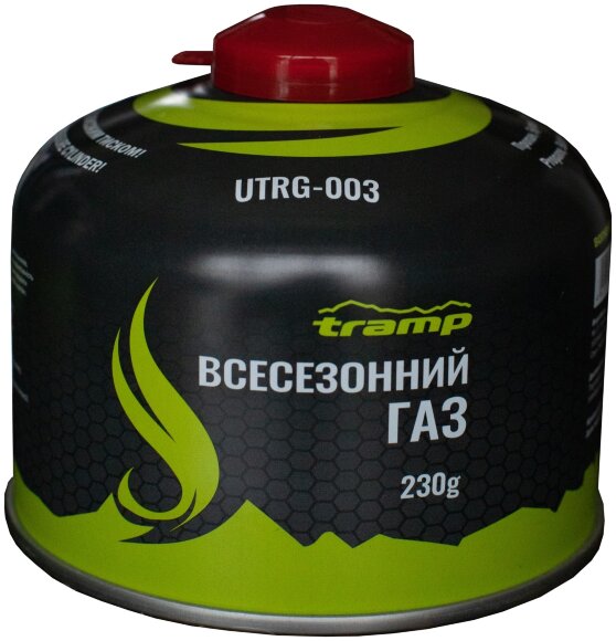 Картридж газовый Tramp резьбовой 230гр UTRG-003