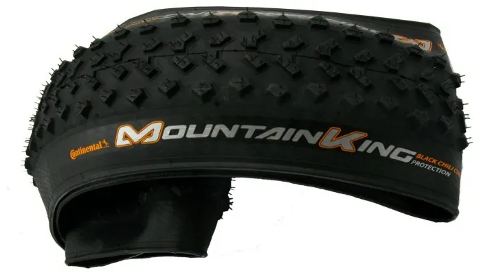 Покришка безкамерна Continental Mountain King, 27.5 " x2.30, 58-584, чорна, складна, PureGrip, ShieldWall System, 795гр.