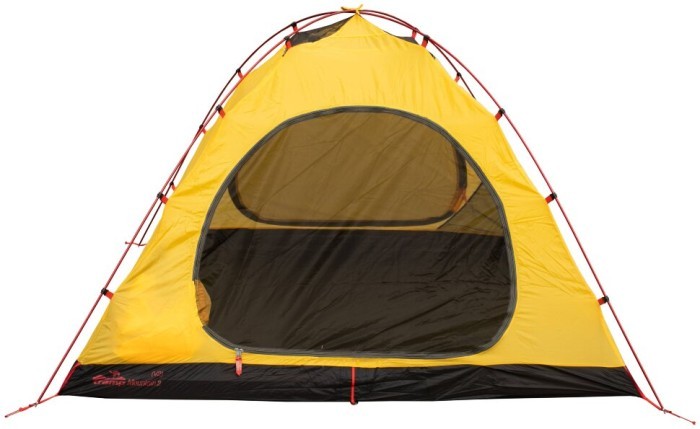 Палатка Tramp Mountain 2 (V2) серая/красная (TRT-022)