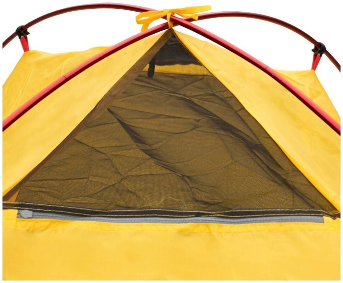 Палатка Tramp Mountain 2 (V2) серая/красная (TRT-022)