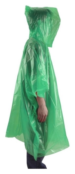 Пончо AceCamp Emergency Rain Poncho green, укр, укр