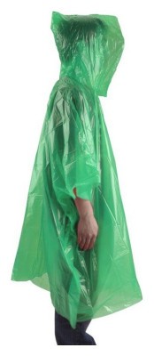 Пончо AceCamp Emergency Rain Poncho зеленый
