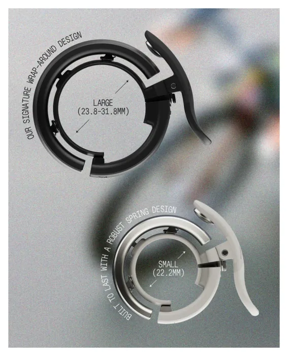 Дзвінок Knog Oi Prima Primer Grey Large
