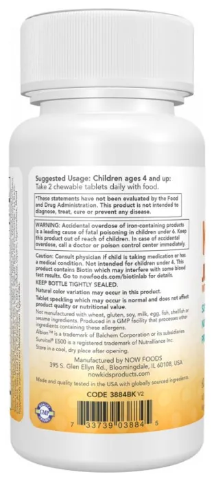Kid Vits™ Juicy Orange Chewable - 60 tabs