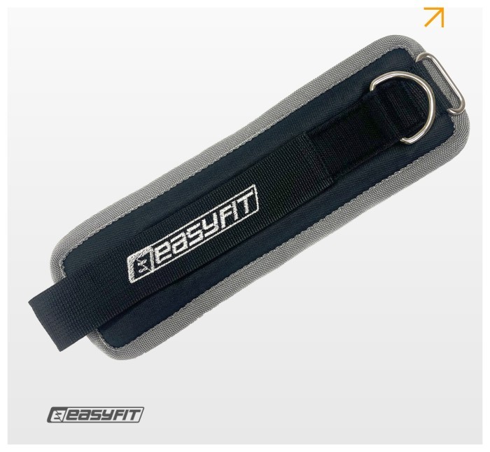 Манжета EasyFit черная для тяги на Бубновском тренажере.