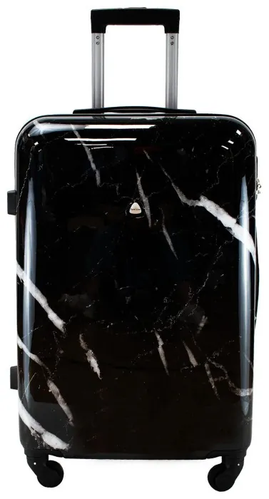 Валіза Semi Line 24" (M) Black Marble (T5730-2)