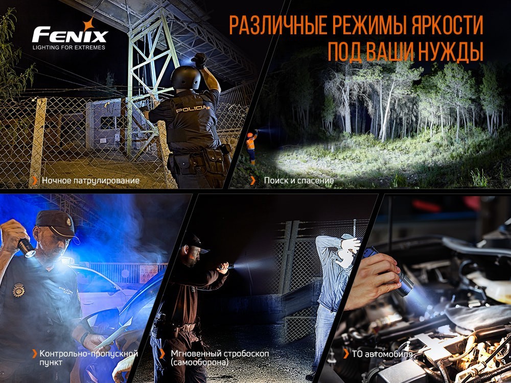 Ліхтар ручний Fenix TK35UE V2.0, укр, укр