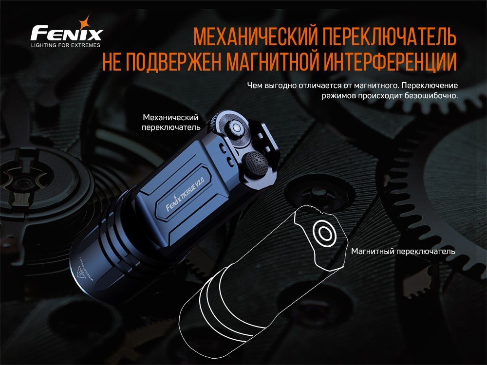 Ліхтар ручний Fenix TK35UE V2.0, укр, укр