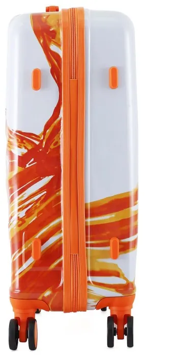 Валіза Semi Line 24" (M) White/Orange Print (T5655-2)