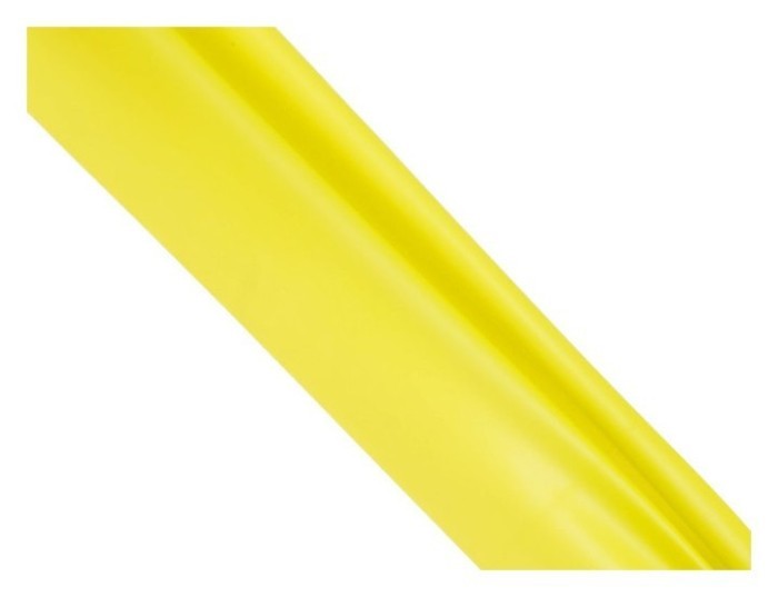 Лента латексная EasyFit 0.5 мм для пилатеса и йоги желтая