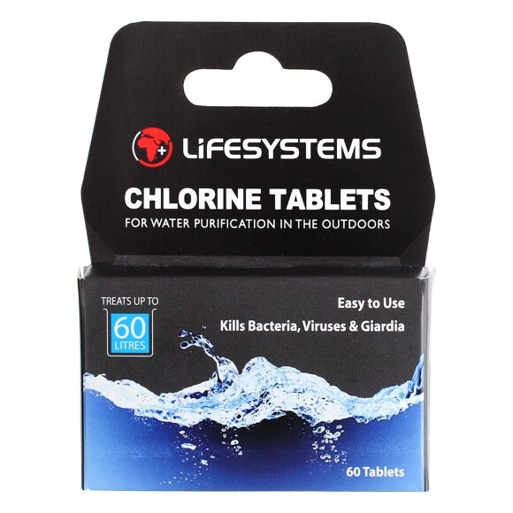 Таблетки для дезинфекции воды Lifesystems Chlorine