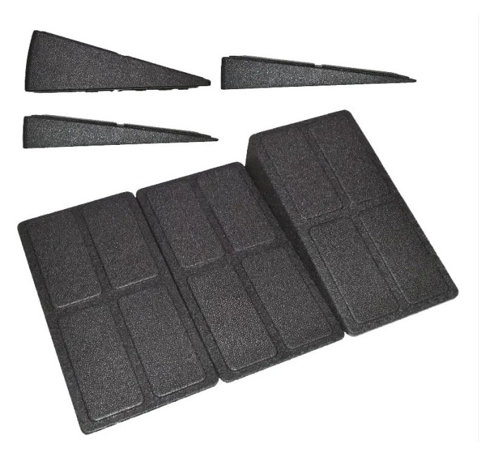 Клиновый блок для приседаний Easyfit (клин-платформа для растяжки, йоги)