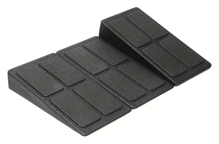 Клиновый блок для приседаний Easyfit (клин-платформа для растяжки, йоги)