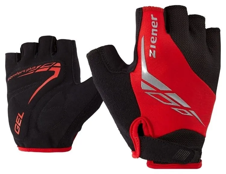 Велоперчатки Ziener Ceniz red (7,5)