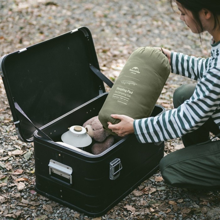 Матрац кемпінговий для розкладного ліжка Naturehike CNK2300DZ022, 190х67 см, темно-зелений, укр, укр