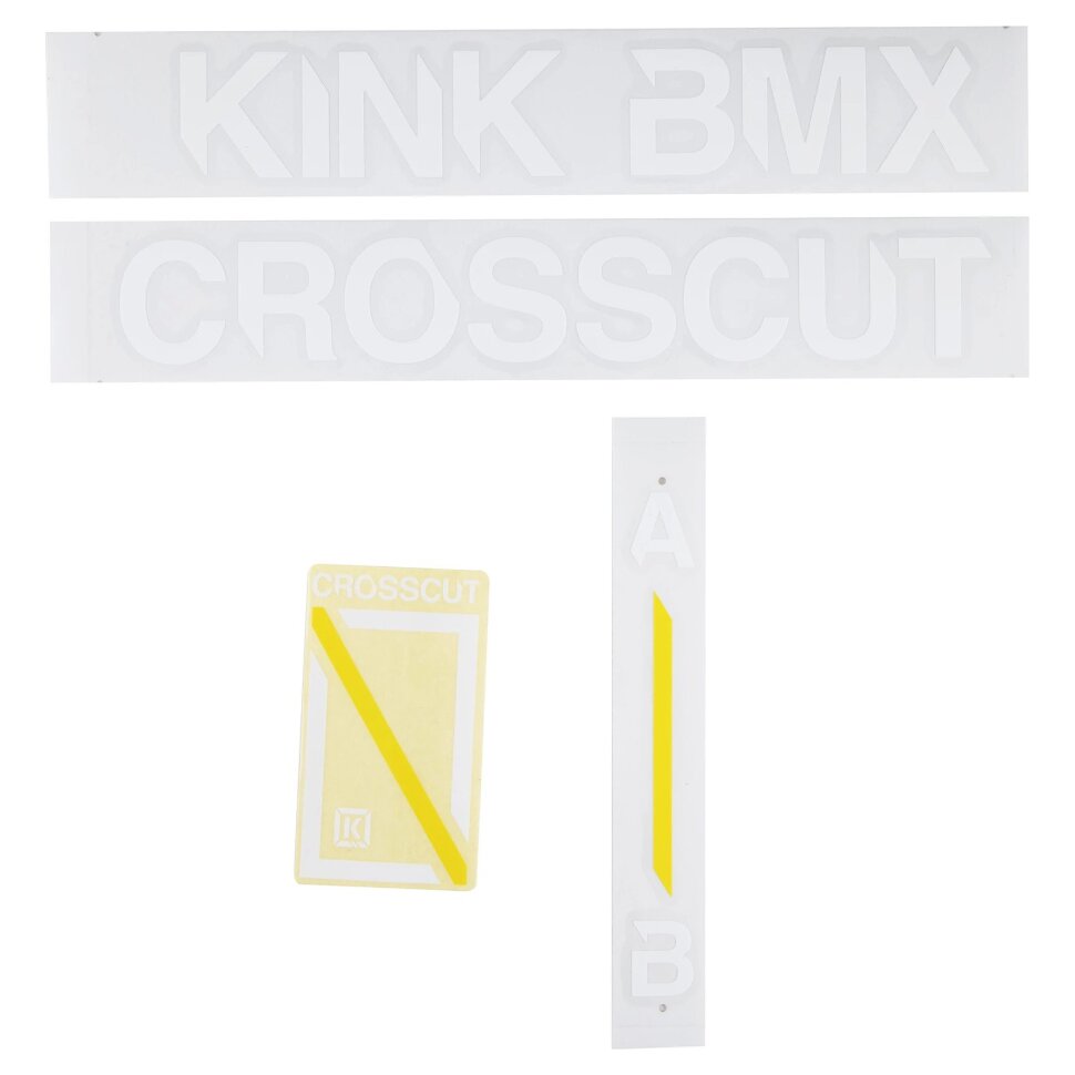kink     KINK BMX Crosscut Decal Kit - 7920011