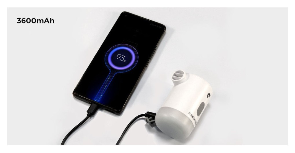 Насос-ліхтар-powerbank кемпінговий Flextail Max Pump 2 Pro, чорний