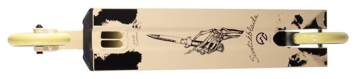 Трюковий самокат North Switchblade Pro Cream Silver