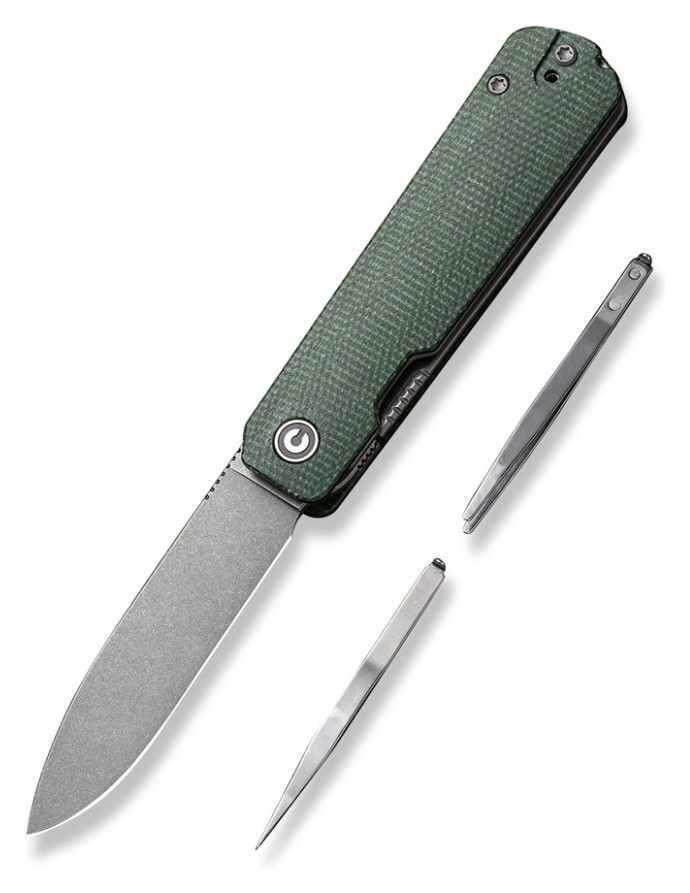 Ніж складаний Civivi Sendy Green C21004A-1, укр, укр