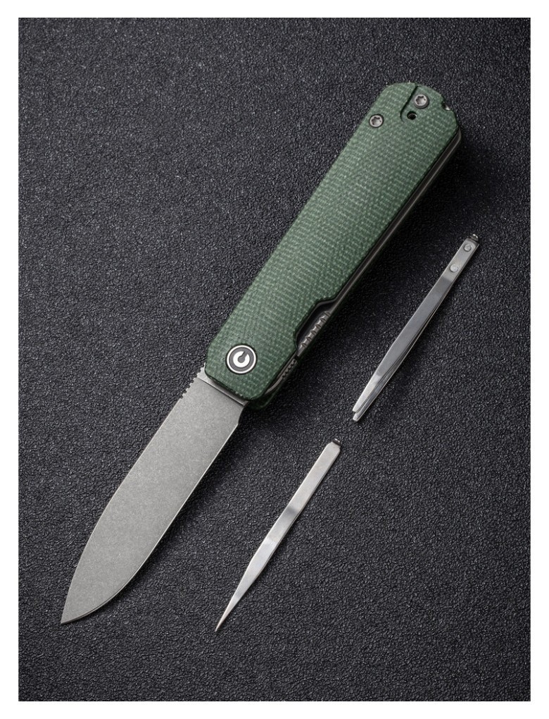 Ніж складаний Civivi Sendy Green C21004A-1, укр, укр