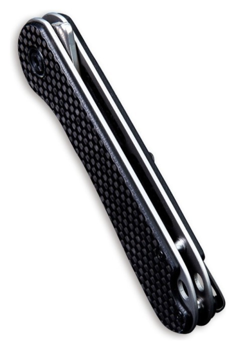 Ніж складаний кишеньковий Civivi Elementum, (7.5 см) Damascus / Carbon Fiber & G10, укр, укр