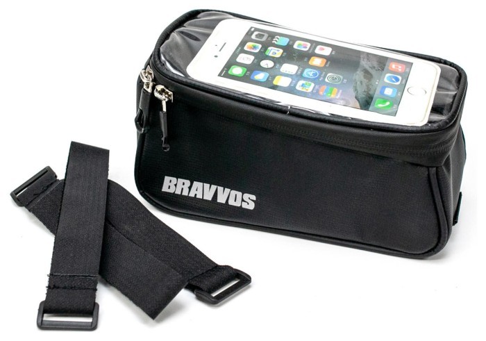 Велосипед на раму 90х150 см BRAVVOS CT-003 черный AM (брендированная упаковка)