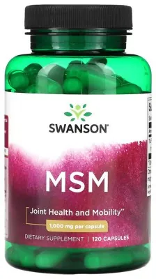 MSM 1000mg - 120 caps