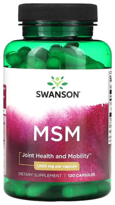 MSM 1000mg - 120 caps