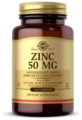 Zinc 50mg - 100 tabs