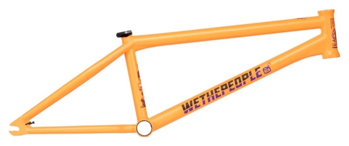 Рама WeThePeople DOOMSAYER 20.75"TT Jordan Godwin Signature матовая оранжевая