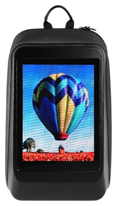 Рюкзак Sobi Pixel Pro SB9708 Black с LED экраном