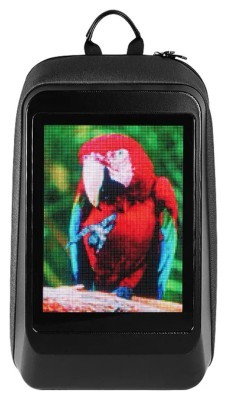Рюкзак Sobi Pixel Pro SB9708 Black с LED экраном