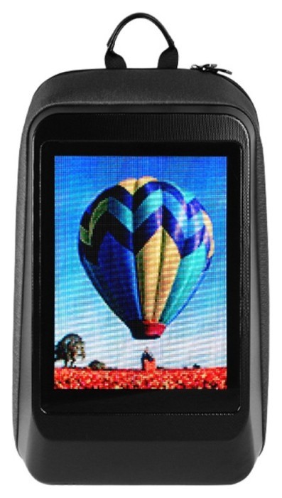 Рюкзак Sobi Pixel Pro SB9708 Black із LED екраном, укр, укр