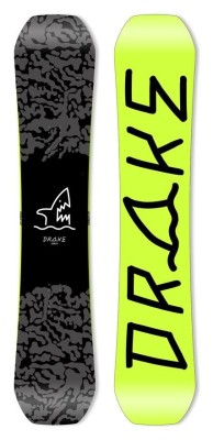 Сноуборд Drake URBAN 154 Black/grey/light green (76261004) O