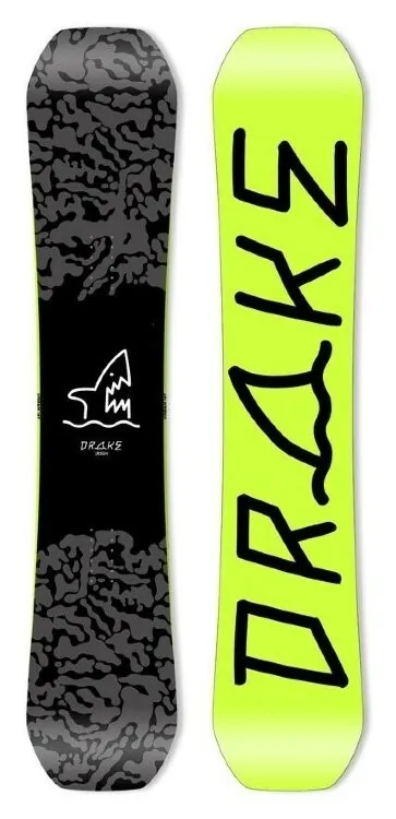Сноуборд Drake URBAN 154 Black/grey/light green (76261004) O (154 см black, grey, light green)