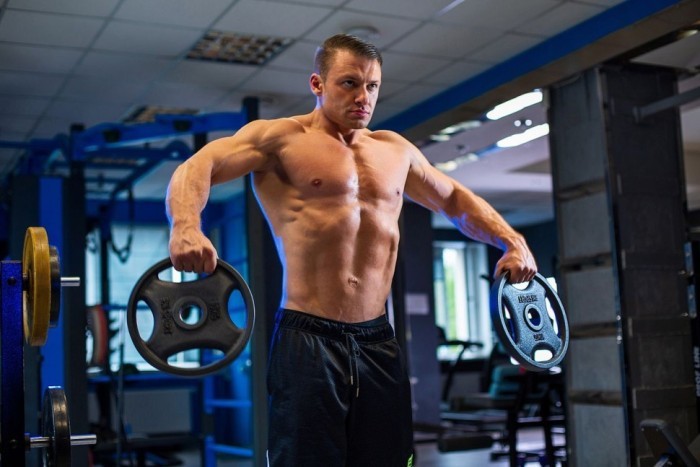 Блин RN-Sport 10 кг Ø51 мм для штанги с Quatro хватом. Черный